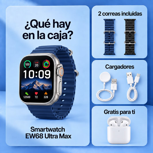 SmartWatch ew68 ultra max